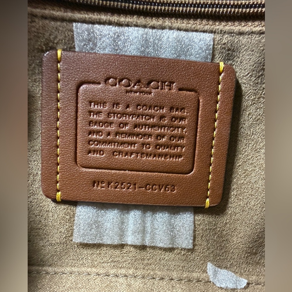 Coach Etta Small Flap Shoulder Bag NWT - Picture 5 of 12